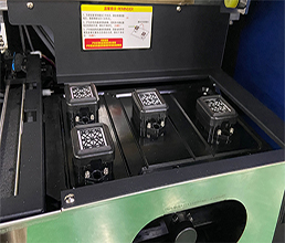 Double-layer nozzle adjustment method