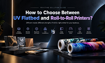 How to Choose Between UV Flatbed and Roll-to-Roll Printers