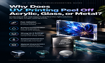 Why Does UV Printing Peel Off Acrylic, Glass, or Metal?