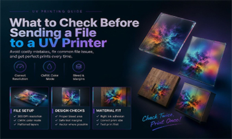 What to Check Before Sending a File to a UV Printer