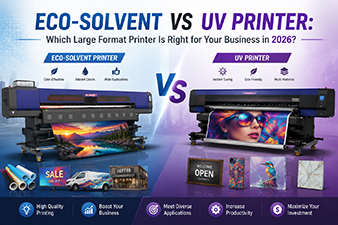 Eco-Solvent vs UV Printer: Which Large Format Printer Is Right for Your Business in 2026?