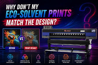 Why Don't My Eco-Solvent Prints Match the Design?