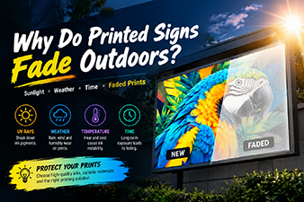 Why Do Printed Signs Fade Outdoors?